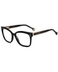 Carolina Herrera - Black Acetate Glasses (frames) - Lyst