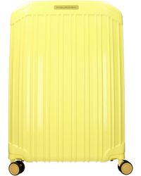 Piquadro - Yellow Polycarbonate Luggage And Travel - Lyst