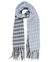 ONLY - Blue Recycled Polyester Scarf - Lyst