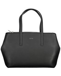 Calvin Klein - Black Polyester Handbag - Lyst