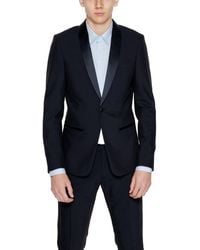 Antony Morato - Black Polyester Blazer - Lyst
