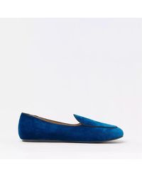 Charles Philip - Leather Flat Shoe - Lyst
