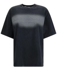 Alexander Wang - Black Cotton T - Lyst