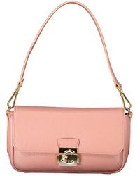Coccinelle - Pink Leather Handbag - Lyst