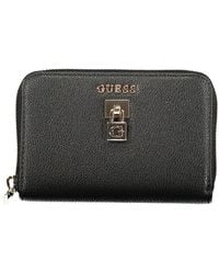 Guess - Nero Poliuretano Wallet - Lyst