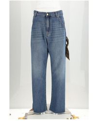 DARKPARK - Blue Cotton Relaxed Fit Jeans - Lyst