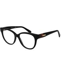 Longchamp - Black Acetate Glasses (frames) - Lyst