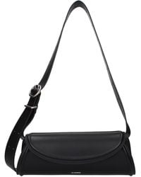 Jil Sander - Black Leather Crossbody Bag - Lyst