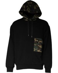 Dolce & Gabbana - Camouflage Hooded Sweatshirt Sweater - Lyst
