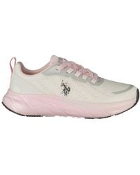 U.S. POLO ASSN. - White Polyurethane 's Sneaker - Lyst