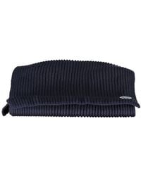 North Sails - Blue Cotton Men Scarf - Lyst