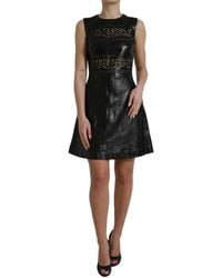 RED Valentino - Shiny Black Nylon Cut Out A - Lyst