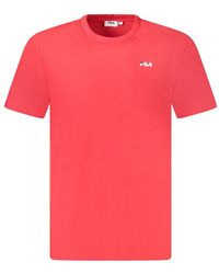Fila - Short Sleeve Crew Neck Tee - Lyst