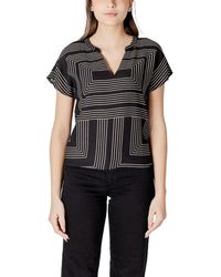 Jacqueline De Yong - Viscose T-Shirt - Lyst