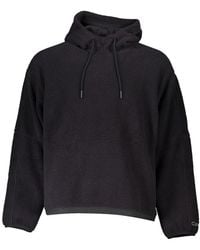 Calvin Klein - Sleek Hooded Sweatshirt With Zip Pockets - Lyst