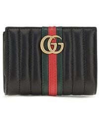 Gucci - Black Calf Leather Bos Taurus Wallet - Lyst
