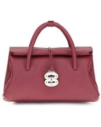Zanellato - Red Calf Leather Bos Taurus Shoulder Bag - Lyst