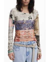 Desigual - Viscose Top - Lyst