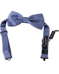 Dolce & Gabbana - Elegant Silk Bow Tie - Lyst