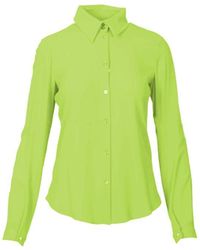Patrizia Pepe - Green Viscose Sweater - Lyst