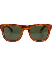 Dolce & Gabbana - Dg6089 Havana Full Rim Round Lenses Foldable Sunglasses - Lyst