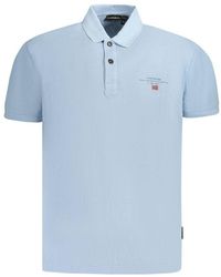 Napapijri - Cotton Polo Shirt - Lyst