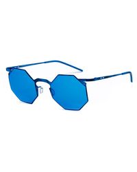 Italia Independent - Blue Metal Sunglasses - Lyst