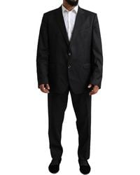 Dolce & Gabbana - Martini Single Breasted 2 Piece Suit - Lyst