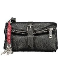 Desigual - Black Polyurethane 's Bag - Lyst