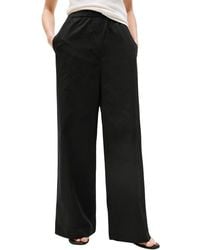 Tommy Hilfiger - Black Organic Cotton Casual Pants - Lyst