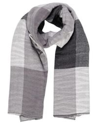 Pieces - Black Recycled Polyester Scarf - Lyst