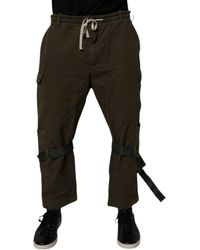 Dolce & Gabbana - Cotton Stretch Cargo Pants - Lyst