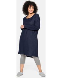 Sheego - Jerseykleid mit Taschen und regulierbarer Taille - Lyst