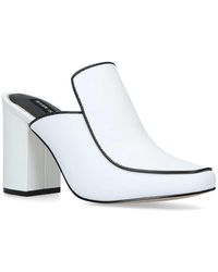 river island white mules