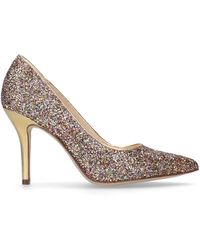 Nine West Flagship Gold High Heel Court Shoes - Metallic