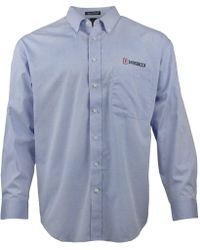 SHOEBACCA Ezcare Pinpoint Shirt - Blue
