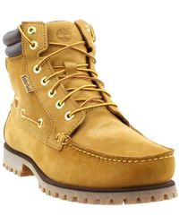 timberland grantly leather moc toe chukka boot
