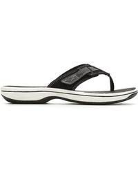 clarks women's brinkley lonna slide sandal
