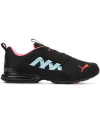 puma women's riaze prowl sneaker black rose gold