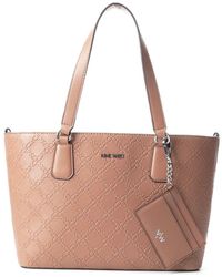 nine west lexie small trap tote