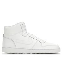 Nike Synthetic Ebernon Low Casual Sneakers From Finish Line in Black
