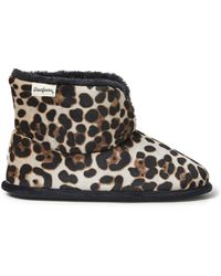 forged iron suede and textured velour mix women's deia booties