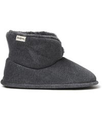 forged iron suede and textured velour mix women's deia booties