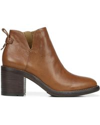 franco klora block heel bootie