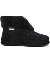 forged iron suede and textured velour mix women's deia booties
