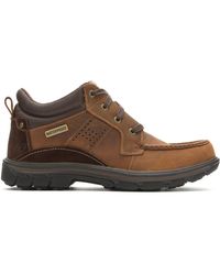 Skechers Leather Pilot Utility Boot in Brown for Men - Lyst