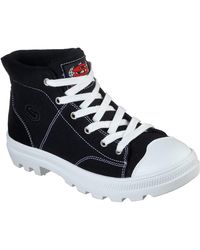 skechers womens high tops with memory foam