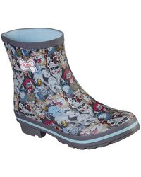 skechers women's rain boots