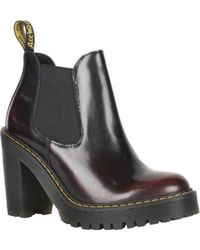 dr martens zillow refine chelsea boot in black leather