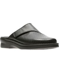 clarks mules clogs